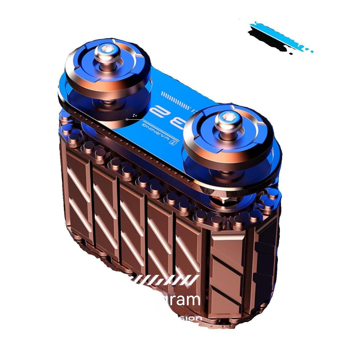 Tank EDC New Hand Massage Handle Metal