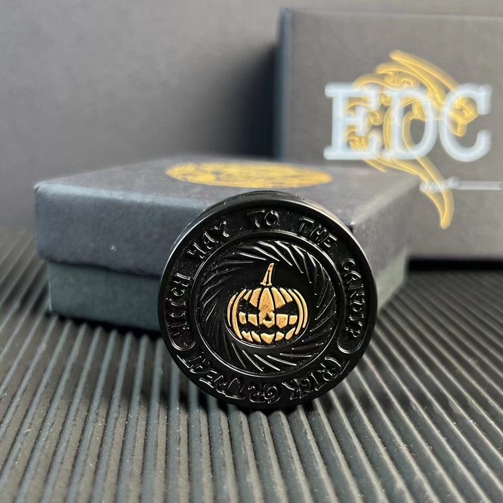 Milk-in-water Pumpkin EDC Push Toy