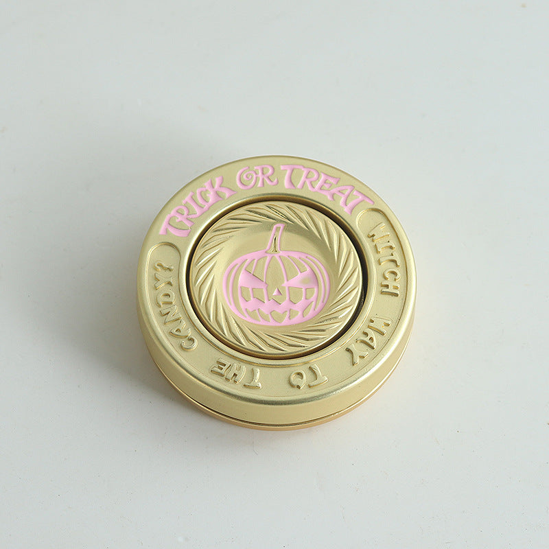 Mini Metal Titanium Fidget Spinner Evil Pumpkin