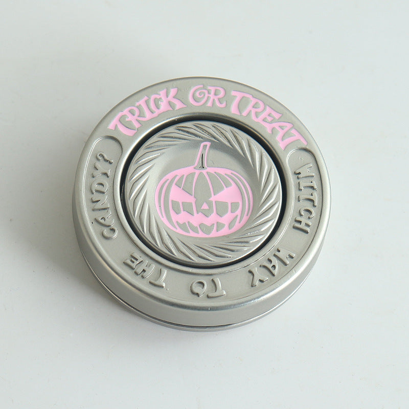 Mini Metal Titanium Fidget Spinner Evil Pumpkin